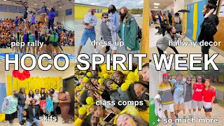 HOMECOMING SPIRIT WEEK VLOG 2022 - pep rally, dress up, football!