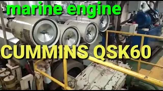 CUMMINS QSK60 DIESEL ENGINE