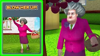 Scary Teacher 3D | miss T Blow Her Up Walkthrough (iOS Android)