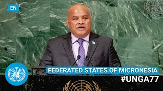 🇫🇲 Micronesia - President Addresses United Nations General Debate, 77th Session (English) | #UNGA