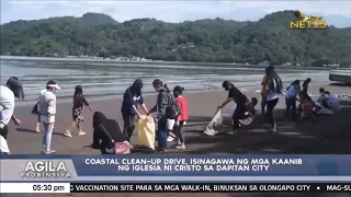 Coastal clean-up drive, isinagawa ng mga kaanib ng Iglesia Ni Cristo sa Dapitan City