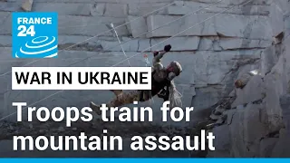 Ukraine: Troops train in mountain warfare with sights set on Crimea • FRANCE 24 English