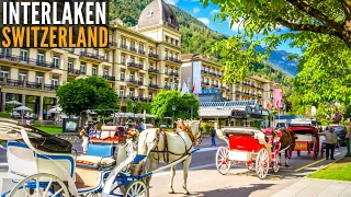 Interlaken Switzerland Walking Tour 2022 | Europe Vacation