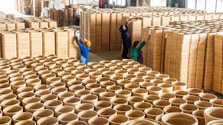 Bamboo Storage Basket Mass Production Process: 2 million units produced annually