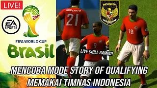 Mencoba Bawa Timnas Indonesia Masuk Piala Dunia - FIFA World Cup 2014 Brazil The Game