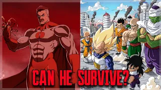 How Far Can Omni-Man Survive In Dragon Ball Z? | Dragon Ball Z vs Invincible