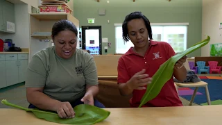 Small Group Activity - Ti Leaf Lei Making