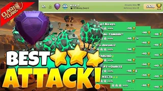 easily 3 star any base with this simple trick | 6000 trophy | clash of clans- th15| legend push #coc