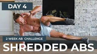 Day 4: 8 Min ABS WORKOUT  // Shredded: 2 Week Ab Challenge