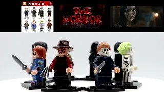 Chucky Ghostface Michael Myers Jason voorhees WM6075 unofficial lego Halloween Scream Horror movie