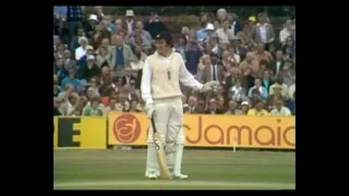 ENGLAND v WEST INDIES 4th TEST MATCH DAY 3 HEADINGLEY JULY 24 1976 ALAN KNOTT TONY GREIG