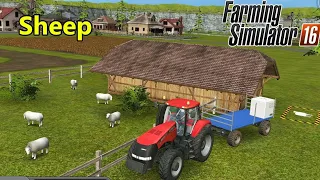 Fs16 // Farming Simulator 16 - Produces and Selling the spinnery // @SportiveGaming // #12