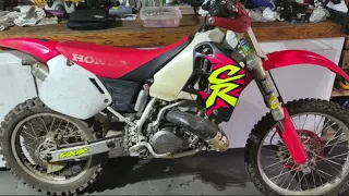 Fast Motion Honda CR 500 Clutch Plates Removal & Tusk Clutch Kit Install CR500