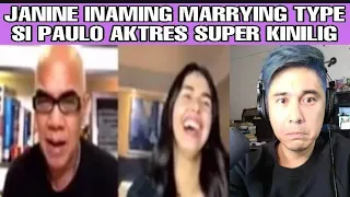 JANINE INAMING MARRYING TYPE SI PAULO AKTRES SUPER KINILIG