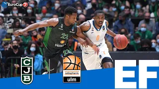 Ulm upsets Badalona goes to quarterfinals! | Eightfinals, Highlights | 7DAYS EuroCup