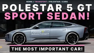 Polestar 5 is A Beast! Prototype Charges To 80% in 10 Minutes!