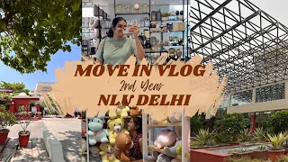 Moving to our NEW ROOM | 2nd Year | NLU Delhi Vlog 05