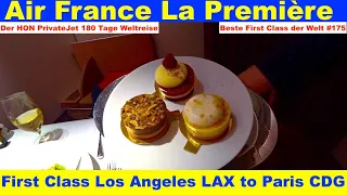 Air France La Première First Class A380 Los Angeles LAX to Paris CDG Folge 175 | Der HON PrivateJet