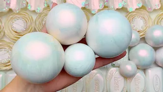 ASMR SOAP★Clay cracking★Cutting soap cubes★ Soap boxes with foam★Crushing soap balls★