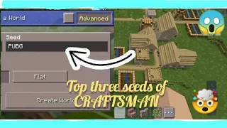 | Top three game name village seed of craftsman |HIDDEN EAGLE| #3