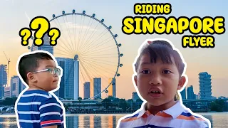 MYLENE VLOG - RIDING SINGAPORE FLYER