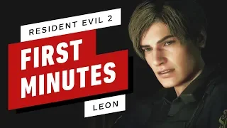 The First 15 Minutes of Resident Evil 2 Gameplay - Leon S. Kennedy (4K 60fps)
