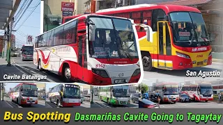 Philippine Bus Spotting at Dasmariñas Cavite Going to Tagaytay/Nasugbu Routes