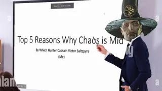top 5 reasons why chaos is mid by Victor Saltzpyre (Warhammer: Vermintide 2 meme)