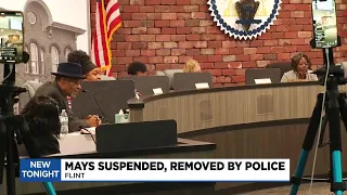 Eric Mays suspended, removed by police from council meeting