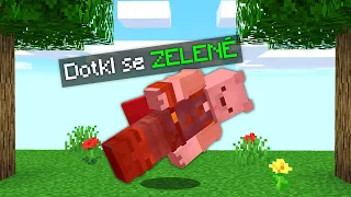 Minecraft, ale Nemůžu se Dotknout ZELENÉ Barvy