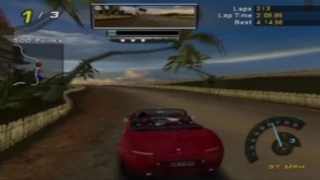 NFS: Hot Pursuit 2 Gameplay Walkthrough - Hot Pursuit BMW Island Knockout [GCN]