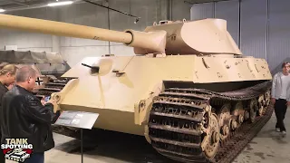 King Tiger Prototype V2 - Königstiger - At Arsenalen Tank Museum Sweden