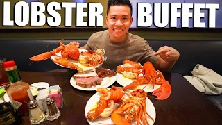 Whole LOBSTER Buffet At This Casino! (All You Can Eat)