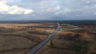 Аэросъемка М11 Будово Тверская Область