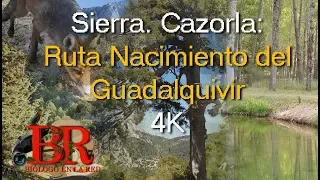 Nacimiento del Guadalquivir. Ruta en el parque natural de Cazorla, Segura y las Villas. 4K