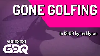 Gone Golfing by teddyras in 13:06 - Summer Games Done Quick 2021 Online