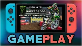 Monster Energy Supercross - The Official Videogame | First 20 Minutes | Nintendo Switch