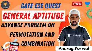 Advance Problem on Permutation and Combination - 6 | General Aptitude | Anurag Porwal