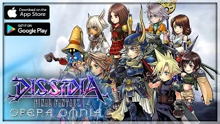 DISSIDIA FINAL FANTASY OPERA OMNIA Gameplay Walkthrough - Android/iOS - RPG Square Enix Cloud