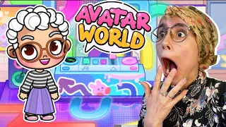 LA ABUELA RITA JUEGA AVATAR WORLD POR PRIMERA VEZ