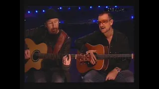 The Edge & Bono(U2): Van Diemen’s Land (HQ) Live Acoustic RTE TV