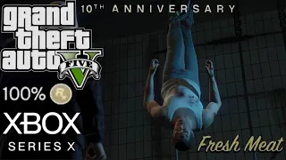 GTA 5 Xbox Series X - Mission #58 Fresh Meat (10th Year Anniversary) - [Gold Medal]