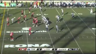 CFL Recap: Toronto 22, Calgary 14 - August 18, 2012