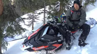 Chris Burandt talks to the Sled Junkies about the 2016 Polaris Axys Pro RMK