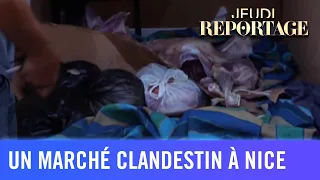 Démantèlement d'un marché clandestin à Nice - Jeudi Reportage