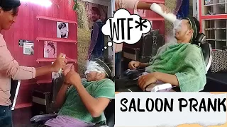 Saloon prank  ||Prank in India|| Part-1
