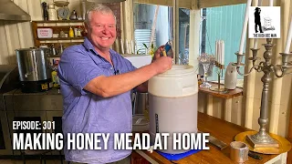 Making Mead from the Fish Tank Hive Honey | The Bush Bee Man