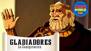 GLADIADORES: La Conspiración | pelicula animada completa en español | películas para niños