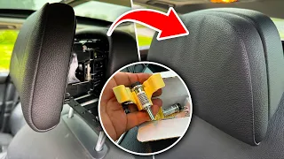 How to fix Your Blown Headrest Airbags in a BMW Cheap and Easy!