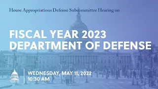 Fiscal Year 2023 Department of Defense (EventID=114701)